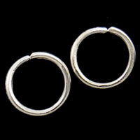 Iron Open Jump Ring, Donut, plated Approx 