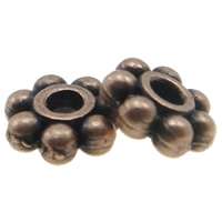 Perles intercalaires en alliage de zinc, fleur, Placage, plus de couleurs à choisir, protéger l'environnement, sans nickel, plomb et cadmium, grade A Environ Vendu par kg