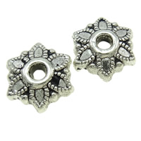 Zinc Alloy Bead Caps, Flower, plated Approx 1mm 
