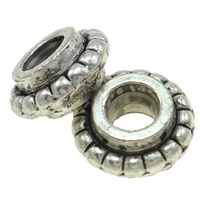 Zinc Alloy Spacer Beads, Donut, plated nickel, lead & cadmium free Approx 4mm, Approx 
