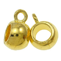 Zinc Alloy Bail Beads, Drum, plated Approx 2mm, Approx 