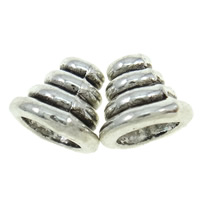 Zinc Alloy Bead Caps, Helix, plated Approx 1.5mm, Approx 