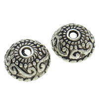 Zinc Alloy Bead Caps, plated Approx 1.5mm, Approx 