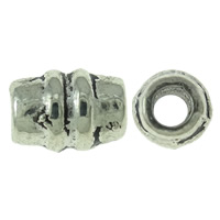 Zinc Alloy Tube Beads, plated Approx 1.5mm 