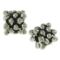 Perles tubes en alliage de zinc, Placage, plus de couleurs à choisir Environ 2.5mm Vendu par sac