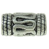 Zinc Alloy Tube Beads nickel, lead & cadmium free Approx 3mm, Approx 830/KG 