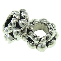 Zinc Alloy Spacer Beads, Donut, plated nickel, lead & cadmium free Approx 2mm, Approx 