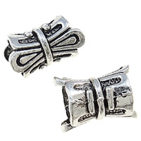 Zinc Alloy Jewelry Beads, Tube, plated nickel, lead & cadmium free, Grade A Approx 4mm, Approx 