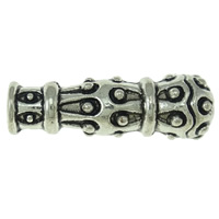 Zinc Alloy Jewelry Beads, Tube nickel, lead & cadmium free Approx 2.5mm, Approx 