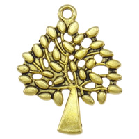 Zinc Alloy Jewelry Pendants, Tree, plated Approx 2mm, Approx 