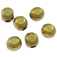 Brass Spacer Beads, Drum, plated Approx 1mm 