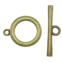 Zinc Alloy Toggle Clasp, Round, single-strand cadmium free  Approx 2,4mm, Approx 