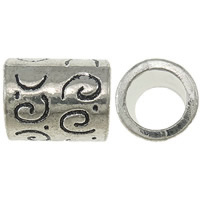 Zinc Alloy Tube Beads, plated Approx 5.5mm, Approx 