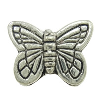 Zinc Alloy Animal Beads, Butterfly, plated Grade A Approx 1mm, Approx 