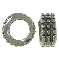 Zinc Alloy Jewelry Beads, Donut, plated Approx 6.5mm, Approx 