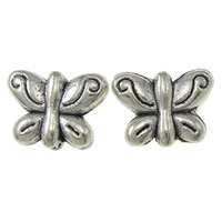 Zinc Alloy Animal Beads, Butterfly, plated Approx 1mm, Approx 