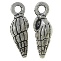 Zinc Alloy Animal Pendants, Shell, plated Approx 1.5mm, Approx 