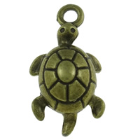 Zinc Alloy Animal Pendants, Turtle, plated Approx 2mm, Approx 