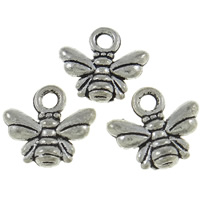 Zinc Alloy Animal Pendants, Bee, plated Approx 1mm, Approx 