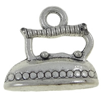 Zinc Alloy Tool Pendants, Iron Shape, plated Approx 2mm, Approx 