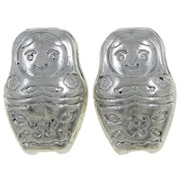 Zinc Alloy Animal Beads, Girl, plated Approx 1mm, Approx 