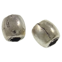 Bijoux de perles en alliage de Zinc , tambour, Placage, plus de couleurs à choisir Environ 1.5mm, Environ Vendu par kg