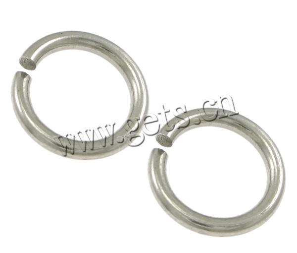 Saw Cut Stainless Steel Closed Jump Ring, 316L Stainless Steel, Donut, different size for choice, original color, 10000PCs/Bag, Sold By Bag