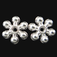 Perles intercalaires en alliage de zinc, fleur, Placage, plus de couleurs à choisir, protéger l'environnement, sans nickel, plomb et cadmium Environ 1.5mm Vendu par sac