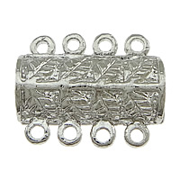 Zinc Alloy Magnetic Clasp, plated, plating thickness more than 3μm 
