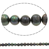 Potato Cultured Freshwater Pearl Beads, natural, dark purple, Grade A, 9-10mm Approx 0.8mm .5 Inch 