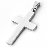 Нержавеющая сталь крест подвески, нержавеющая сталь, Kресты, оригинальный цвет отверстие:Приблизительно 2mm, продается PC
