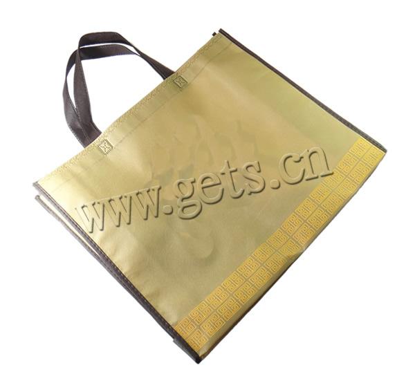Grocery Bags, Non-woven Fabrics, Rectangle, more colors for choice, 40x35x10cm, Sold By PC
