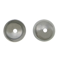 Stainless Steel Bead Cap, 304 Stainless Steel, Dome, plated Approx 0.8mm 