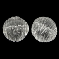 Transparent Acrylic Beads, Oval 10mm Approx 2mm, Approx 