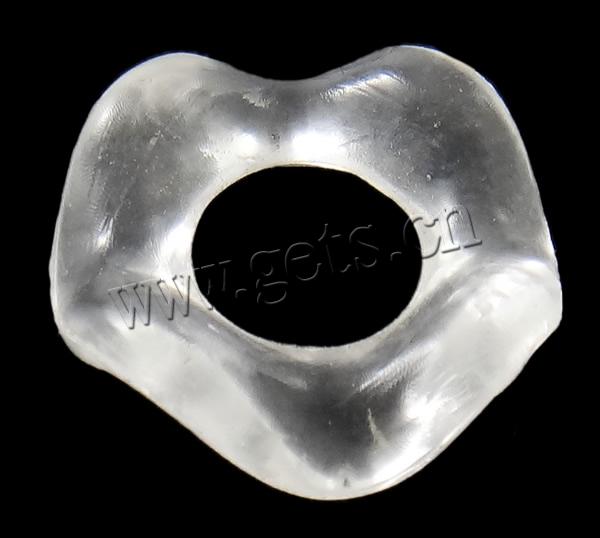 Acrylic Linking Ring, Nuggets, transparent, more colors for choice, Sold By Bag