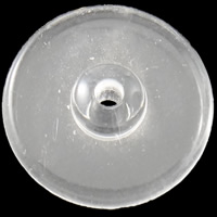 透明なアクリル・ビーズ, アクリル, 楕円, 透明的, 無色 穴:約 2mm, 約 830パソコン/バッグ, 売り手 バッグ