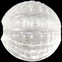 Transparent Acrylic Beads, Round Approx 3mm, Approx 
