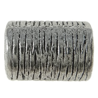 Zinc Alloy Jewelry Beads, Tube, plated Approx 1.5mm, Approx 