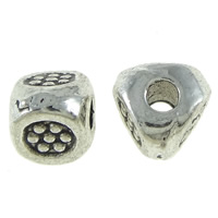 Zinc Alloy Jewelry Beads, Triangle, plated Approx 1.5mm 