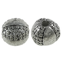 Zinc Alloy Jewelry Beads, Round, plated Approx 2.5mm 
