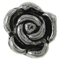 Zinc Alloy Flower Beads Approx 1.5mm, Approx 