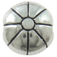 Zinc Alloy Jewelry Beads, Flat Round, plated Approx 1.5mm, Approx 
