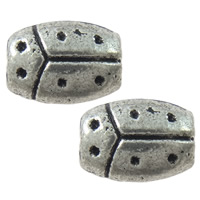 Zinc Alloy Animal Beads, Ladybug, plated Approx 1mm 