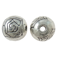Zinc Alloy Jewelry Beads, Round, plated Approx 2mm 