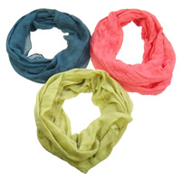 Baumwolle Schal und Umschlagtuch, gemischte Farben, 160x45cm, verkauft von Strang