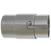 Fermeture magnétique en acier inoxydable rond, pilier, couleur originale Environ 6mm, Vendu par PC
