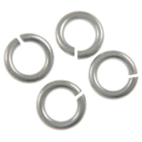 Corte de sierra salto anillo cerrado de acero inoxidable, acero inoxidable 304, Donut, color original, 0.8x4.2mm, 10000PCs/Grupo, Vendido por Grupo