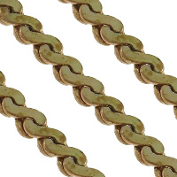 Brass Serpentine Chain