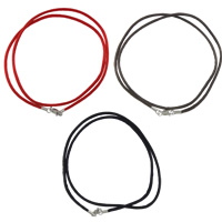 Necklace Cord, Polyamide, sterling silver clasp & imported 1.5mm Approx 18 Inch 