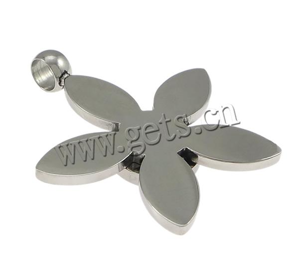 Stainless Steel Pendant Setting, 304 Stainless Steel, Flower, more sizes for choice, original color, Sold By PC